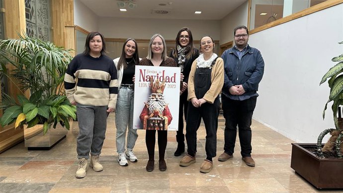 Cartel ganador del concurso de Navidad.