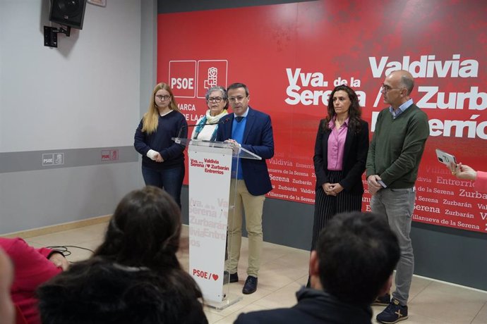 El alcalde de Villanueva de la Serena, Miguel Ángel Gallardo, anuncia que presentará su candidatura a la Secretaria General del PSOE de Extremadura