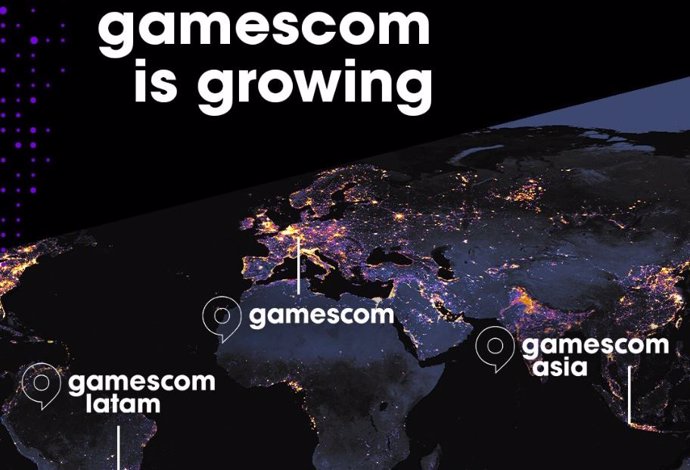 Gamescom Latam, Gamescom y Gamescom Asia