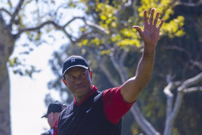 Archivo - El golfista estadounidense Tiger Woods