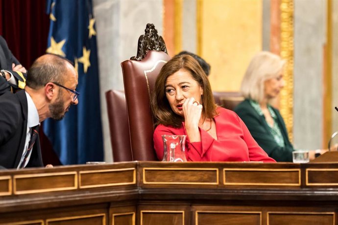 La presidenta del Congreso, Francina Armengol, en una imagen de achivo 