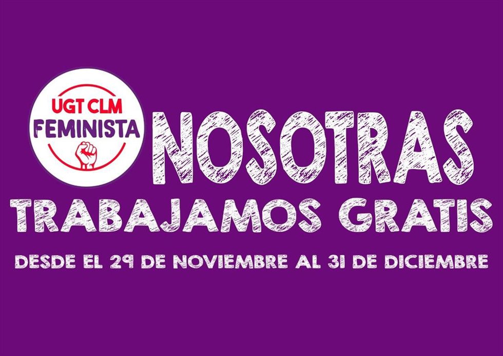 Cartel de la campaña promovida por UGT.