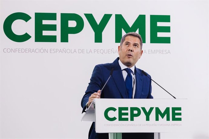 El presidente de la Cepyme, Gerardo Cuerva.