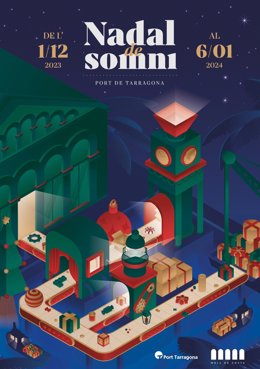 Cartell promocional de la programació de Nadal del Port de Tarragona