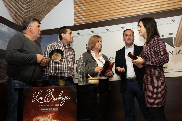 Presentación de la fiesta de Los Escobazos de Jarandilla de la Vera