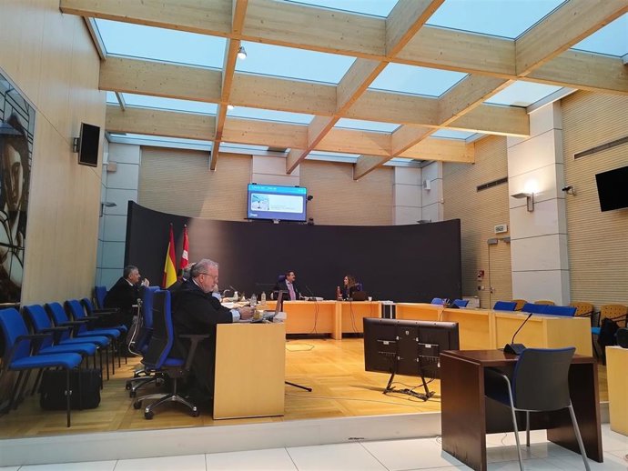 Novena sesión del juicio por la muerte de Santi Coca en la Sección Primera de la Audiencia de Gipuzkoa