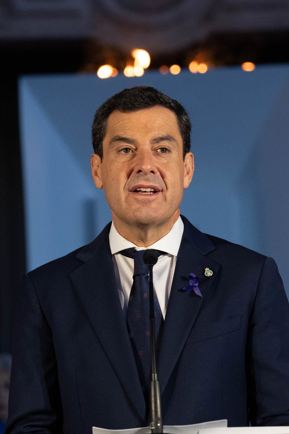 El presidente de la Junta, Juanma Moreno