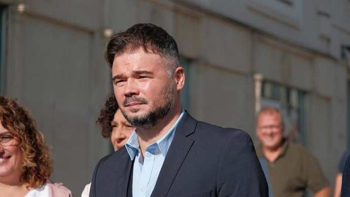 Archivo - El portavoz de ERC en el Congreso, Gabriel Rufián.