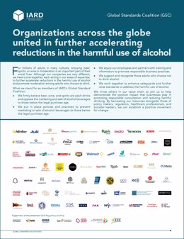 IARD Global Standards Coalition Statement 1