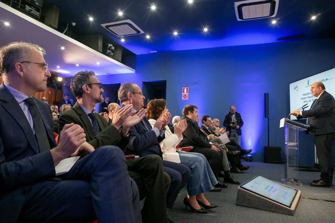 El vicepresidente primero de C-LM, José Luis Martínez Guijarro, en el foto Impulsa Tech