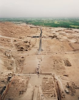 Andreas Gursky, Tebas, Oeste, 1993. Colección de Arte Contemporneo Fundación la Caixa