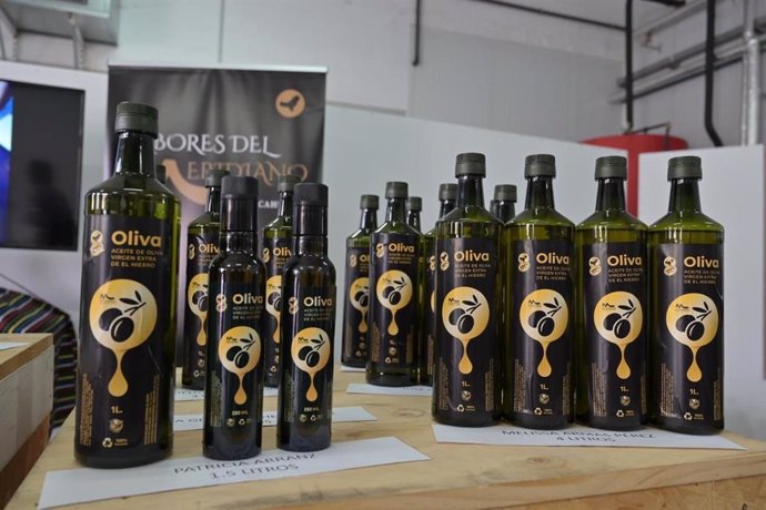 Aceite de oliva virgen extra producida en El Hierro