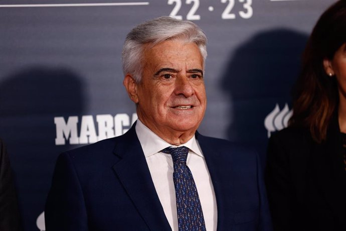 Pedro Rocha, President of Spanish Football Federation RFEF, attends during the MARCA Women's Sports Awards gala held at the Espacio Rastro Madrid on November 02, 2023, in Madrid, Spain.