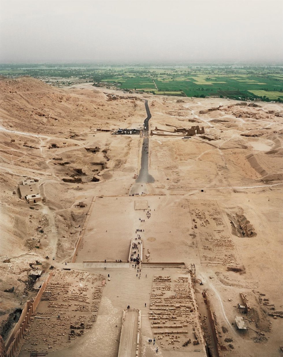 Andreas Gursky, Tebas, Oeste, 1993. Colección de Arte Contemporneo Fundación la Caixa
