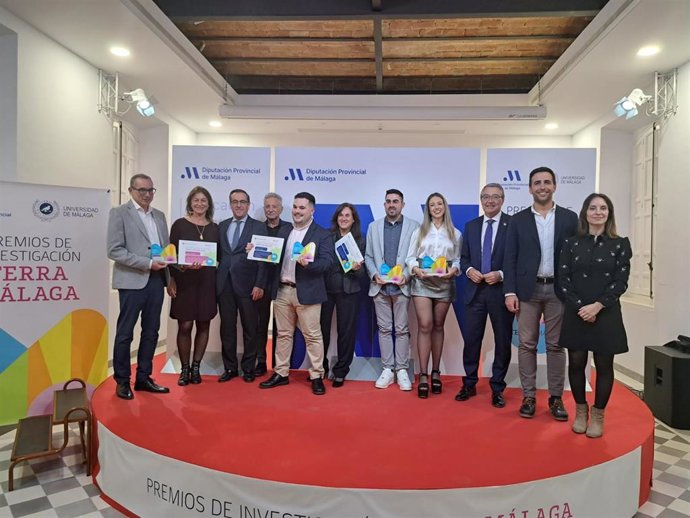 Entrega de los II Premios de Investigación 'Terra Málaga'.