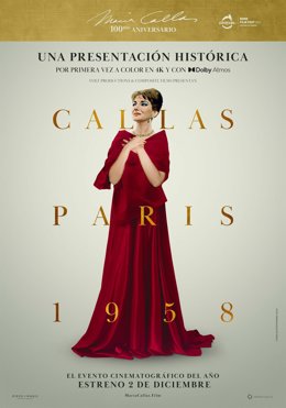 Cartel de la película 'Callas-París 1958'