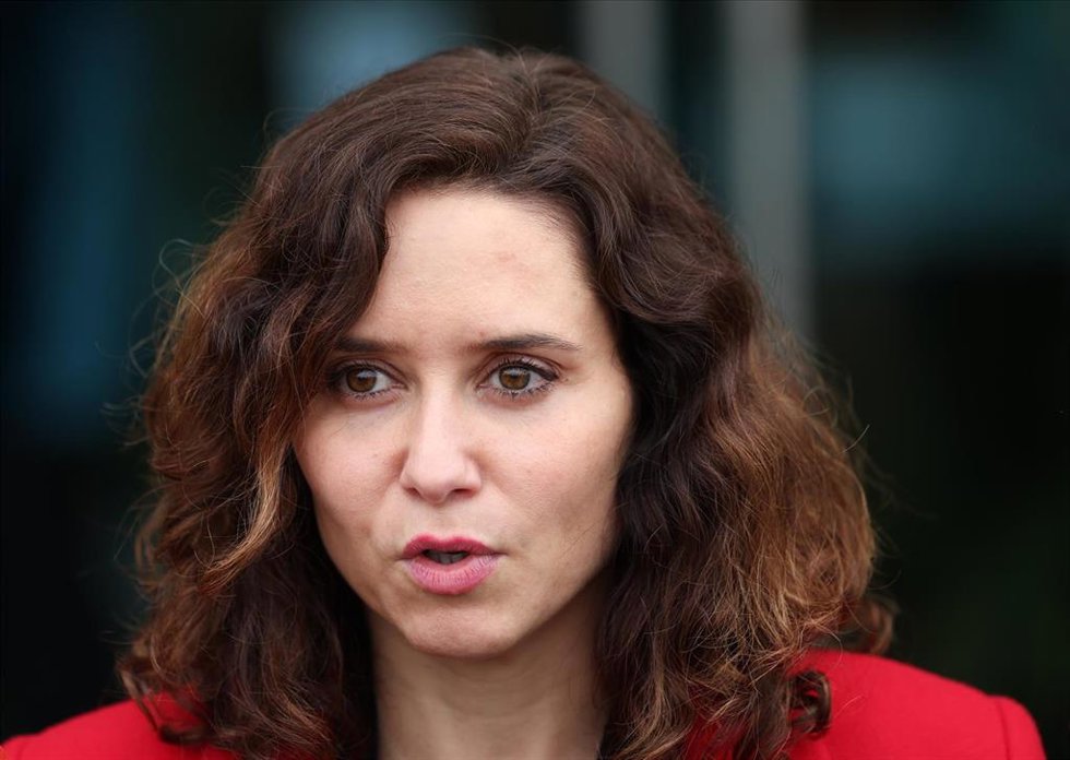 La presidenta de la Comunidad de Madrid, Isabel Díaz Ayuso