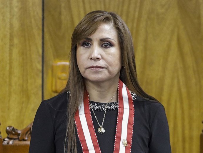 Archivo - La fiscal de Perú, Patricia Benavides
