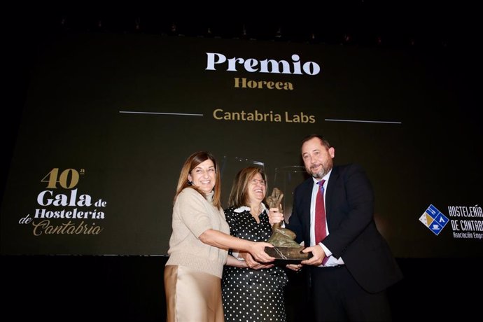 Entrega del premio Horeca de la Asociación Empresarial de Hostelería de Cantabria
