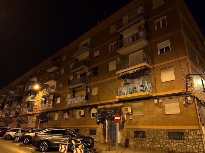 Edificio en el que se produjo el crimen en Sagunt