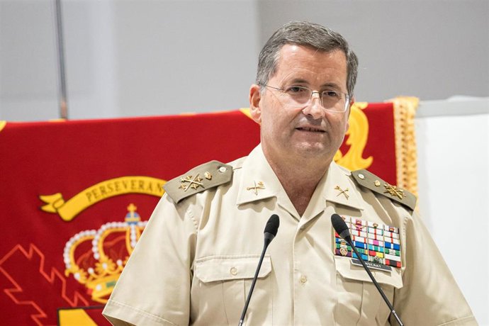 Archivo - El Jefe de Estado Mayor del Ejército de Tierra, Amador Enseñat y Berea.