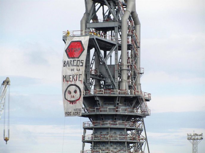 Imagen de la protesta