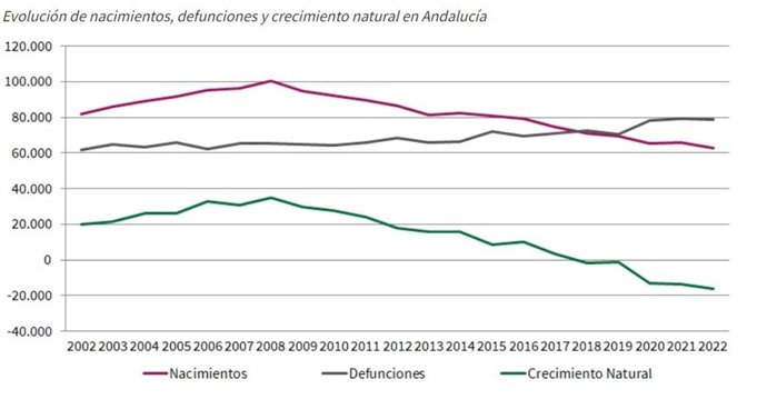 Tabla de Estadísticas del Movimiento Natural de la Población.