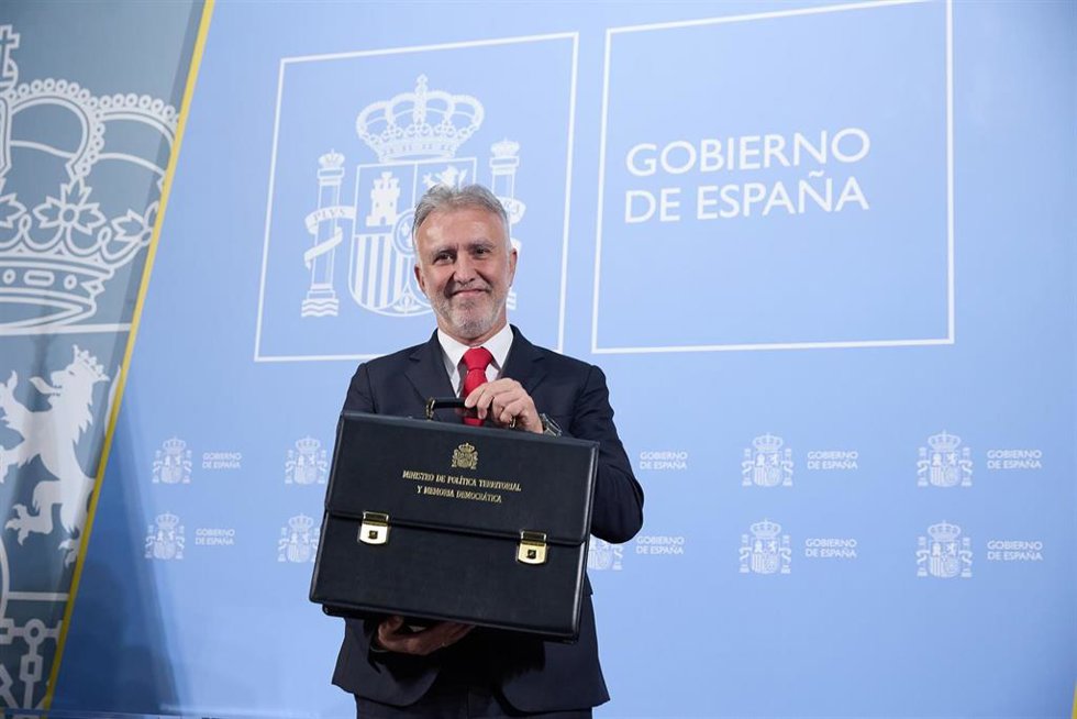 El nuevo ministro de Política Territorial y Memoria Democrática, Ángel Víctor Torres.