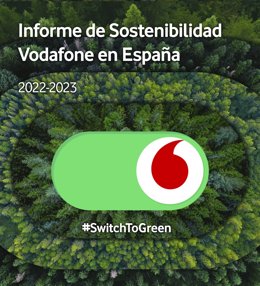 Portada del Informe de sosteniblidad de Vodafone