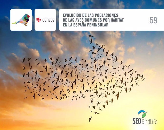 Estudio de la 'Evolución de las poblaciones de las aves comunes por hábitat en la España peninsular', que ha analizado 14 hábitats y 109 especies con datos de 20 años.