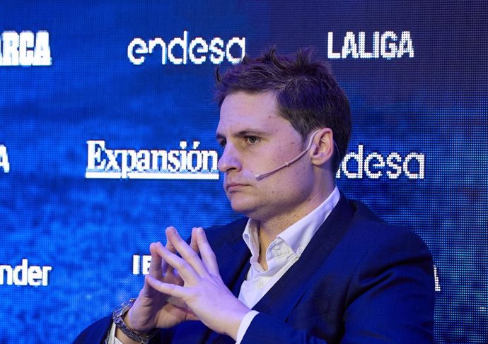 El todavía director general ejecutivo de LaLiga, Oscar Mayo, en el Business & Sport Forum de Expansión y MARCA