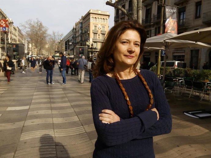 Archivo - La periodista y escritora Victoria González Torralba