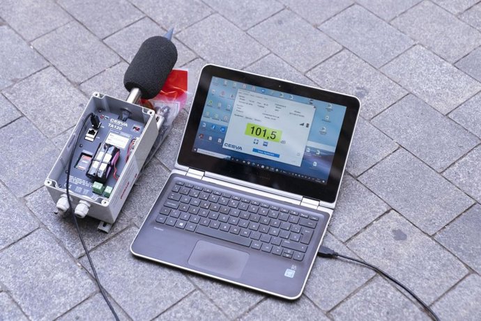 Archivo - Sonómetro.