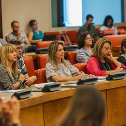 Archivo - La diputada de Vox Reyes Romero