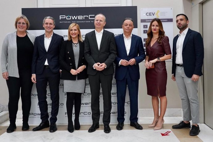 Jornada de trabajo de PowerCo (Grupo Volkswagen) con posibles proveedores para la gigafactoría de Sagunt (Valencia)