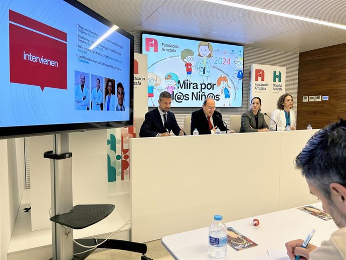 Presentación de la campaña de revisión escolar 'Mira por l@s niñ@s 2024'.