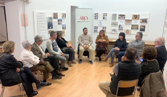 Reunión de ARCA con la concejala de Hacienda, Función Pública y Gobierno Interior del Ayuntamiento de Palma, Mercedes Celeste.