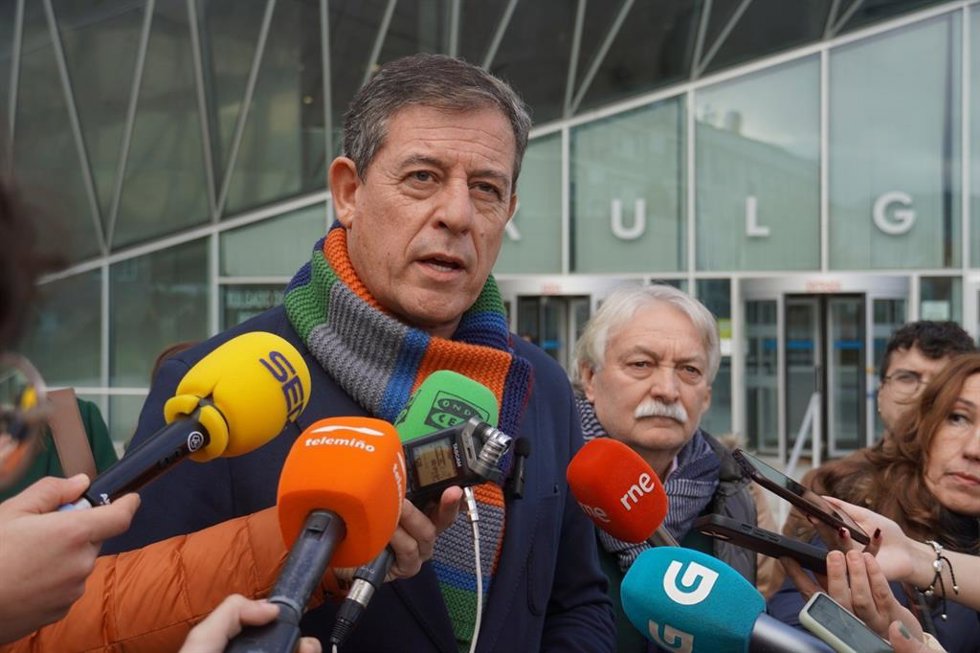 El candidato socialista a la Presidencia de la Xunta, José Ramón Gómez Besteiro, en una imagen de archivo
