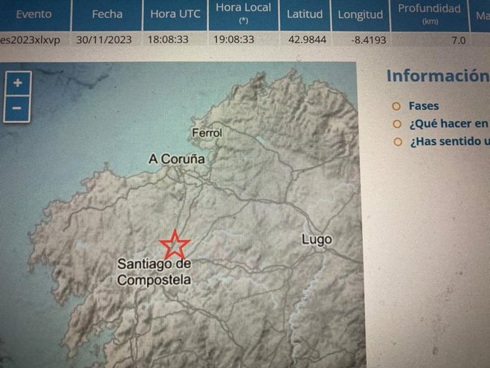 Página del Instituto Geográfico Nacional.