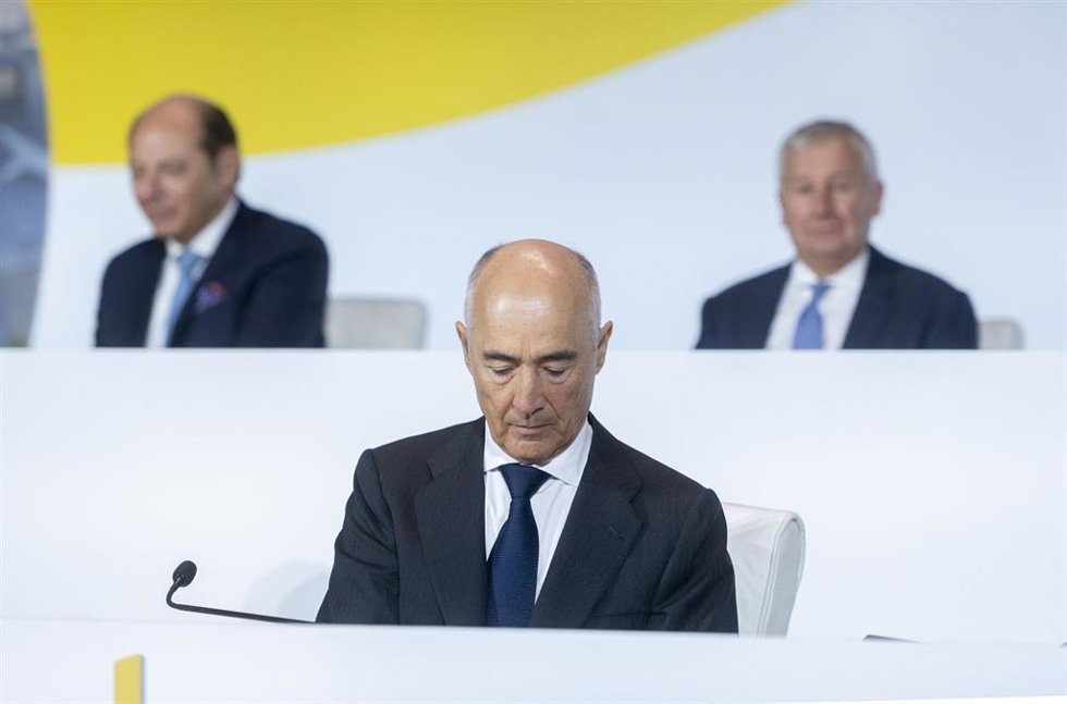 Archivo - El presidente de Ferrovial, Rafael del Pino