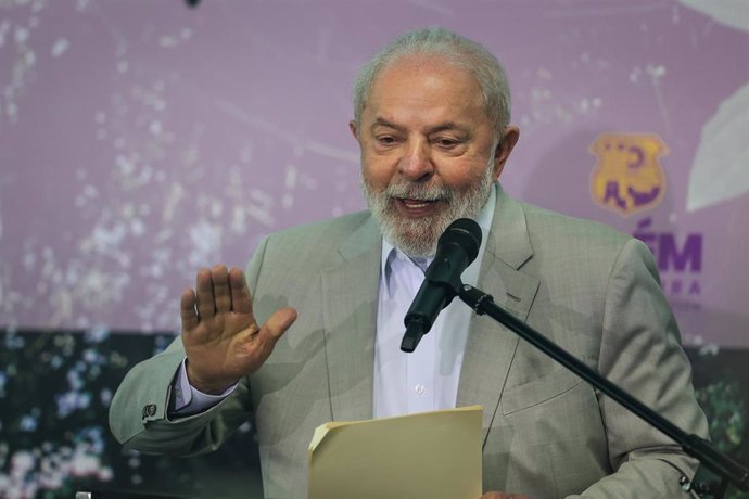 Archivo - Imagen de archivo del presidente de Brasil, Luiz Inácio Lula da Silva