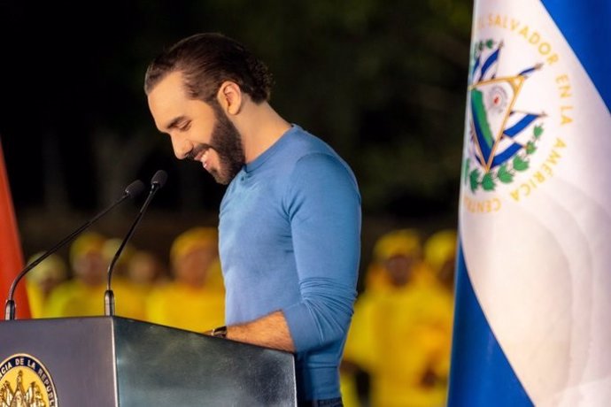 El presidente de El Salvador, Nayib Bukele