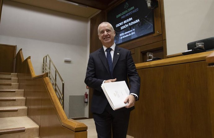 El lehendakari Iñigo Urkullu