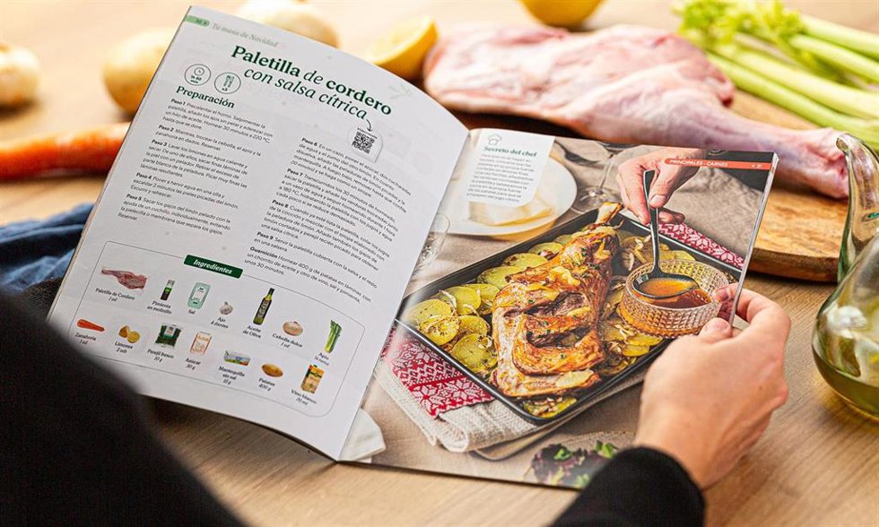 Revista de Mercadona de Navidad 2023.