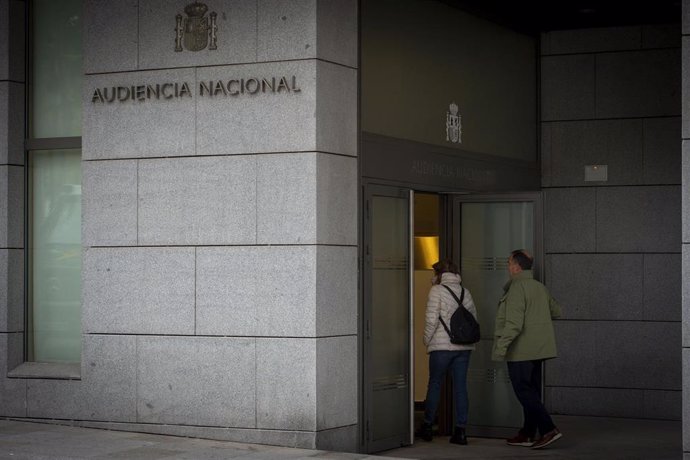 El presidente del Comité Nacional del Fútbol Femenino, Rafael del Amo, a su llegada a la Audiencia Nacional para testificar por el ‘caso Rubiales’, a 16 de noviembre de 2023, en Madrid (España). 