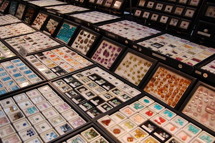 Stand de gemas en ExpoGema