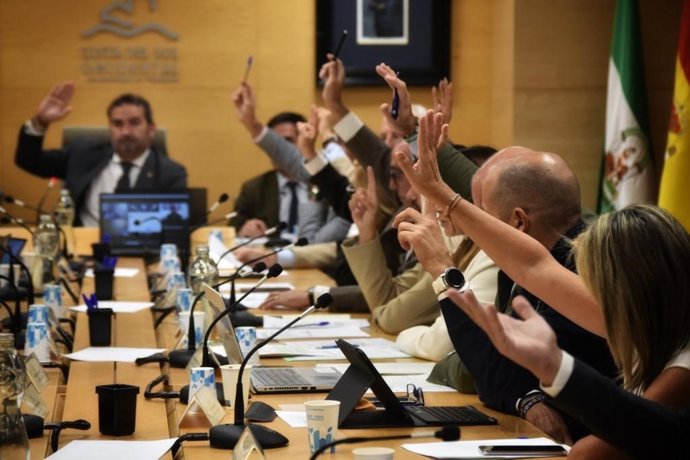 Asamblea de la Mancomunidad de Municipios de la Costa del Sol Occidental.