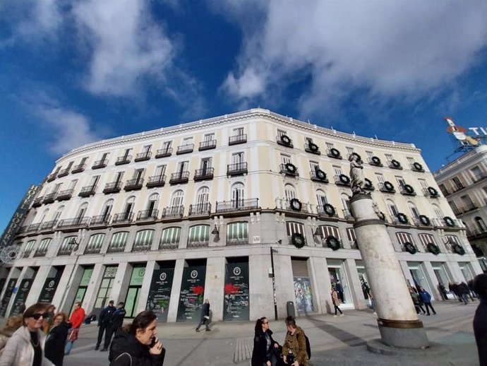 Edificio de El Corte Inglés en Puerta del Sol 9 y 10