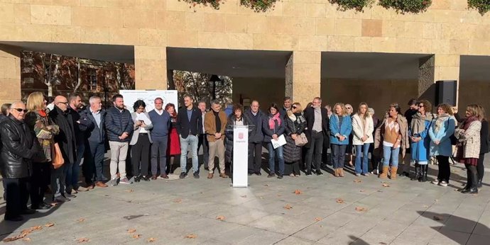 Concentración contra la violencia de género de diciembre 2023