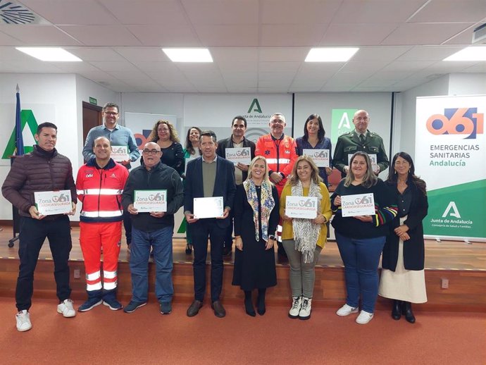 El 061 reconoce a 87 nuevas zonas cardioaseguradas en la provincia, 77 de ellas en Jerez